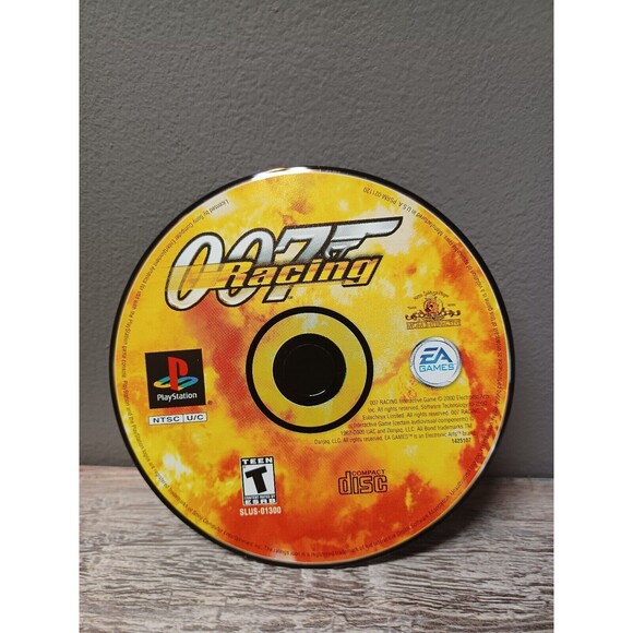 007 Racing (Sony PlayStation 1, 2000) PS1 DISC ONLY - Tested and Working - Picture 1 of 2